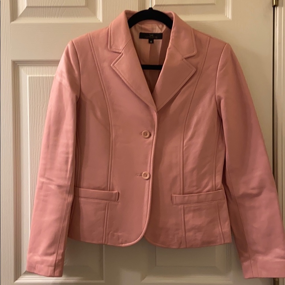 /id Collection leather Jacket